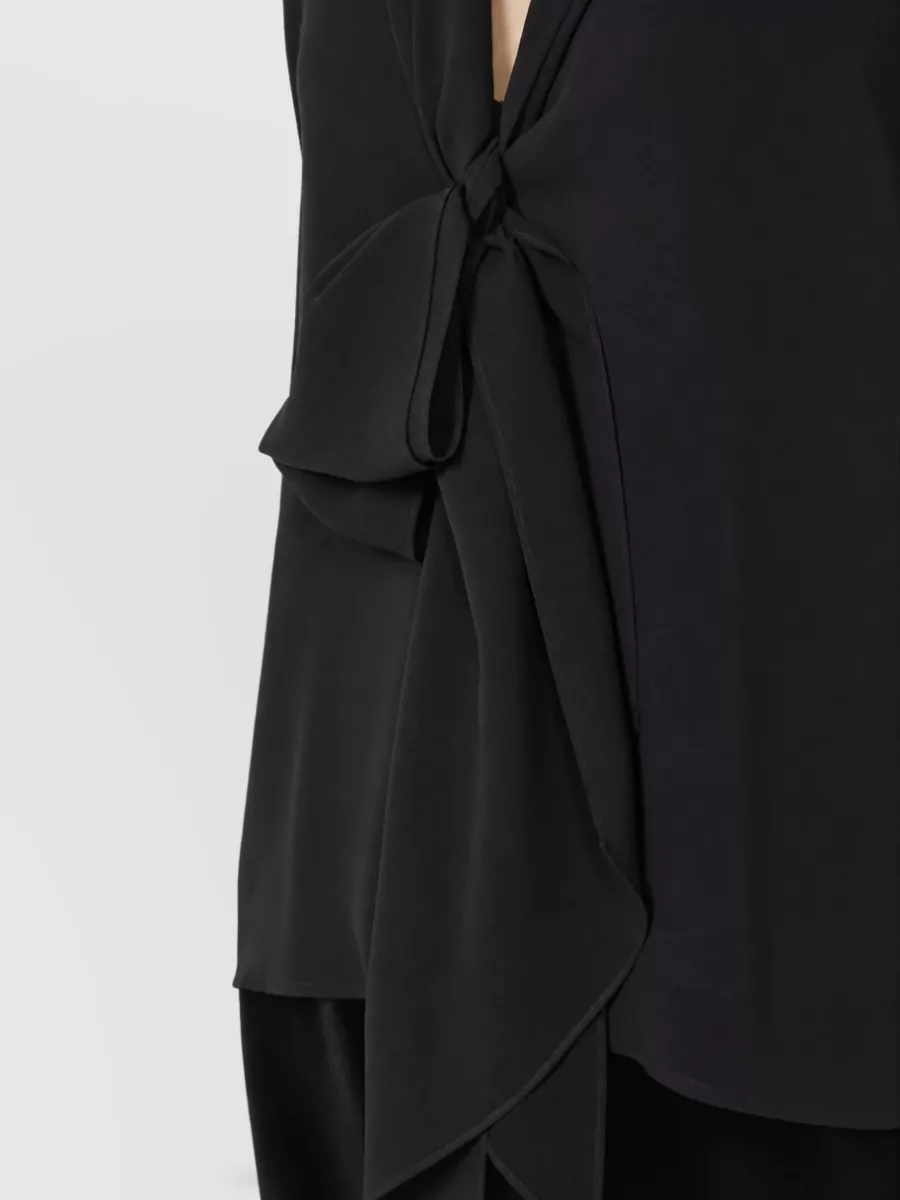 S Max Mara Silk Long-Sleeve Blouse