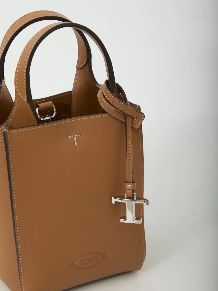 Tod's T Timeless Micro Leather Mini Bag