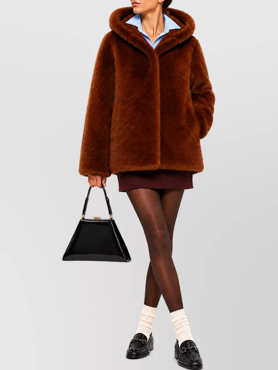 La Rose Shearling Coat