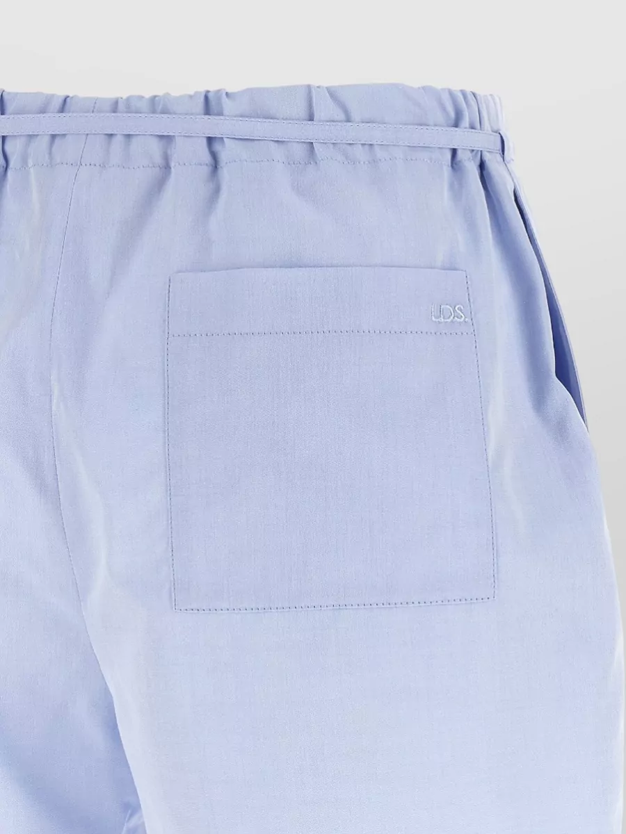 Loulou Studio Cotton Knee-Length Shorts