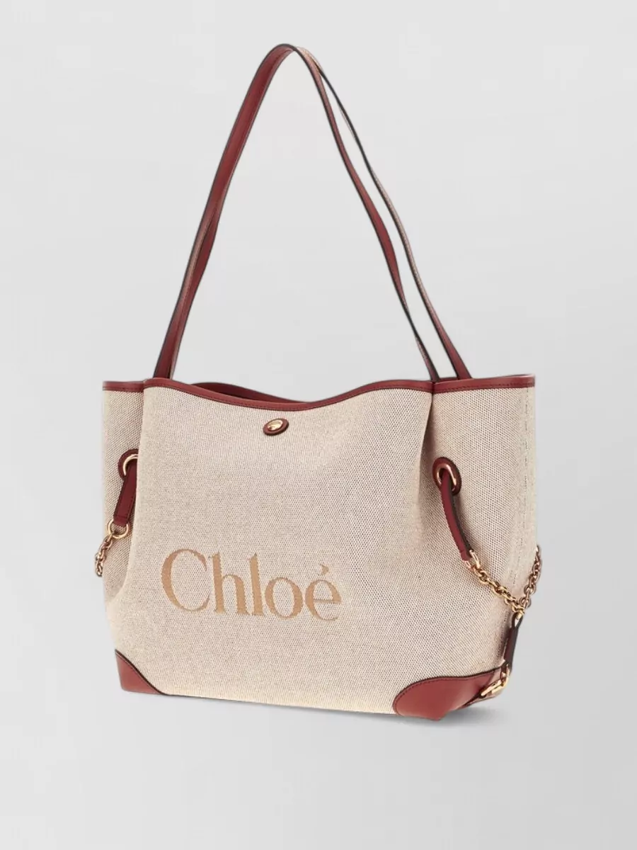 Chloé Canvas Tote Bag