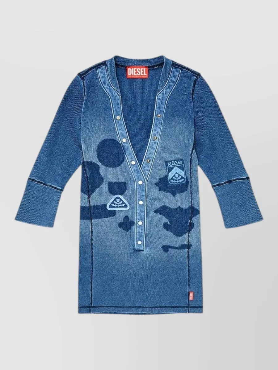 Diesel denim top