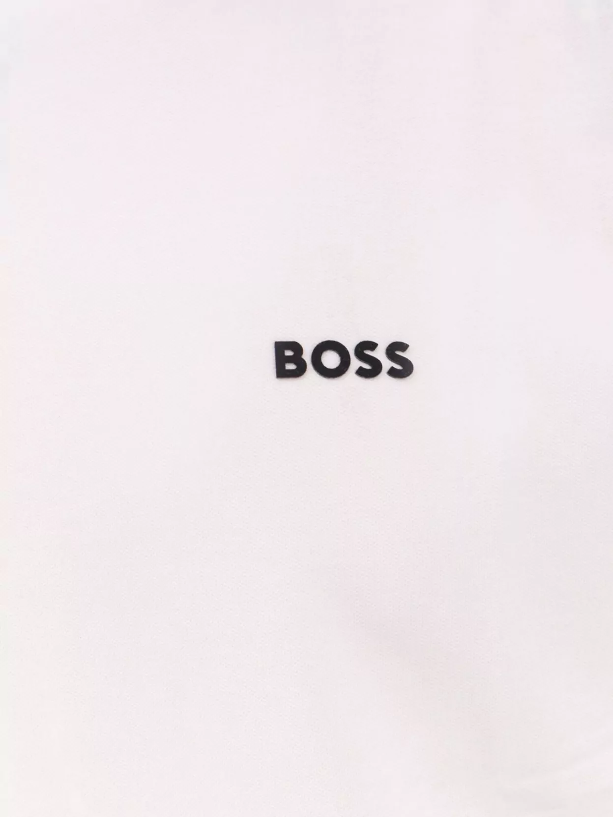 Hugo Boss Ribbed Crew-neck T-shirt Contrast Trim In Neutral