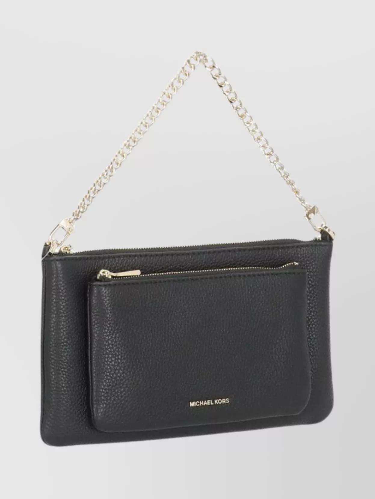 Michael Michael Kors Versatile Leather Shoulder Bag With Chain Strap