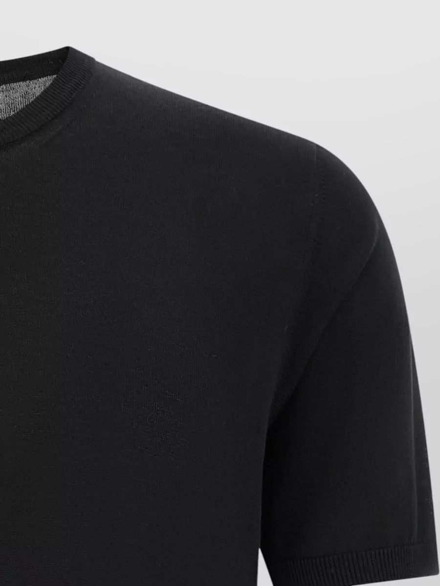 Roberto Collina Cotton Crew-Neck Short-Sleeve T-Shirt