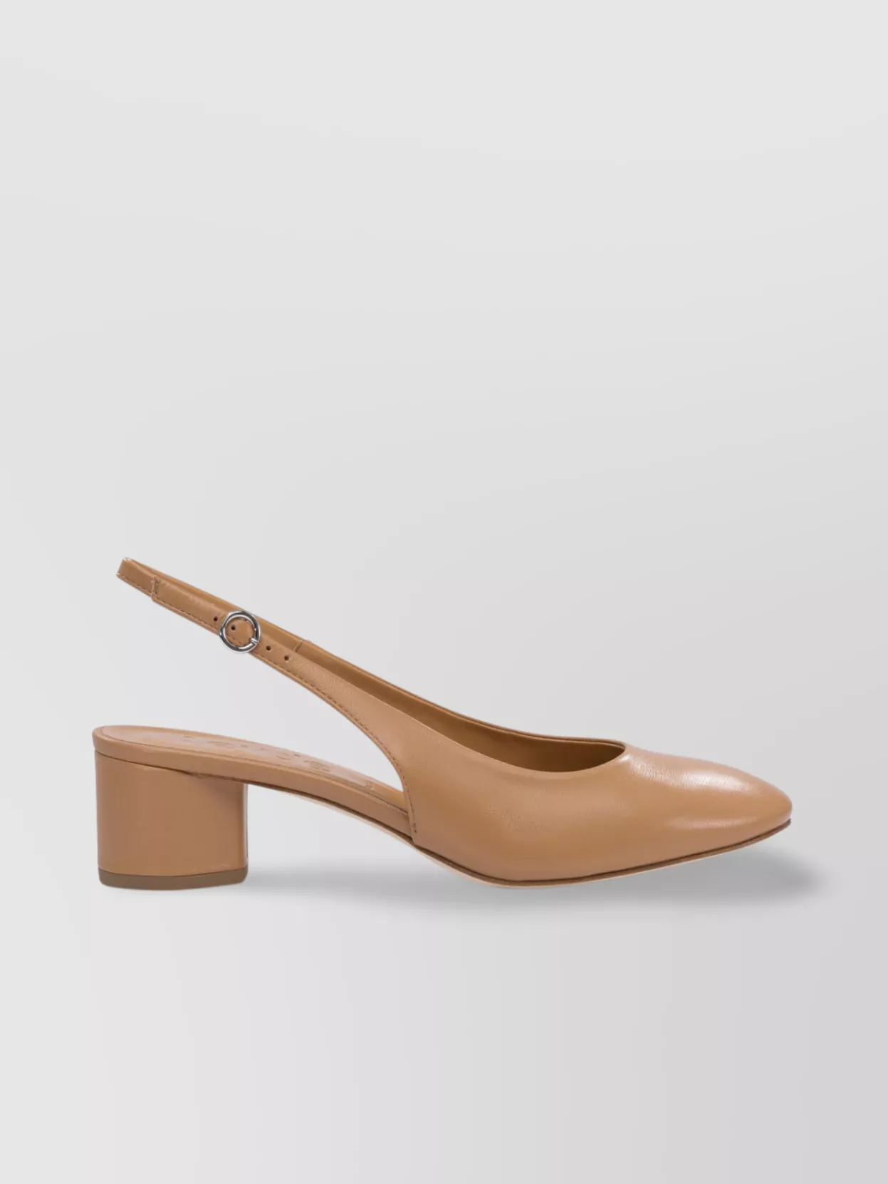 Shop Aeyde Slingback Almond Toe Block Heel Pumps