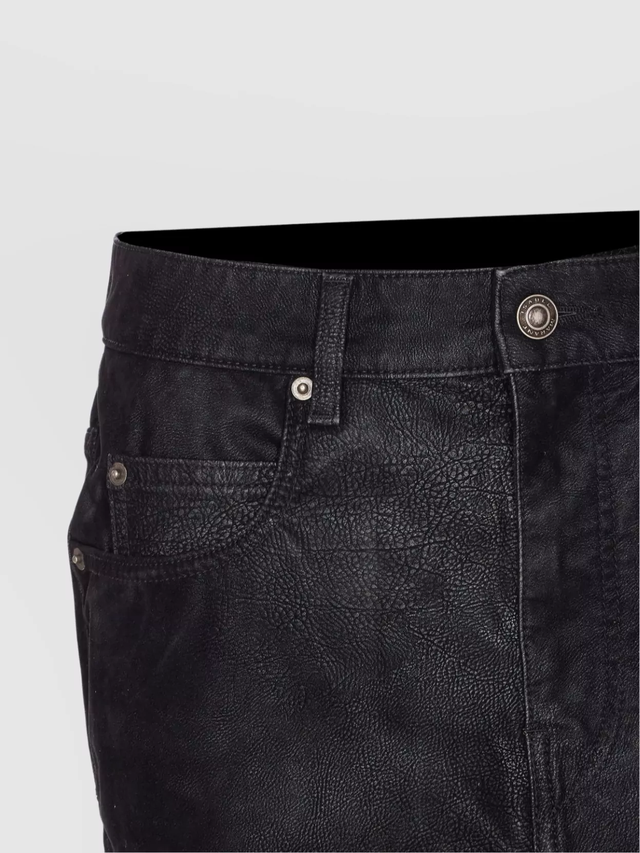 Isabel Marant Etoile Suede Effect Textured Finish Skirt