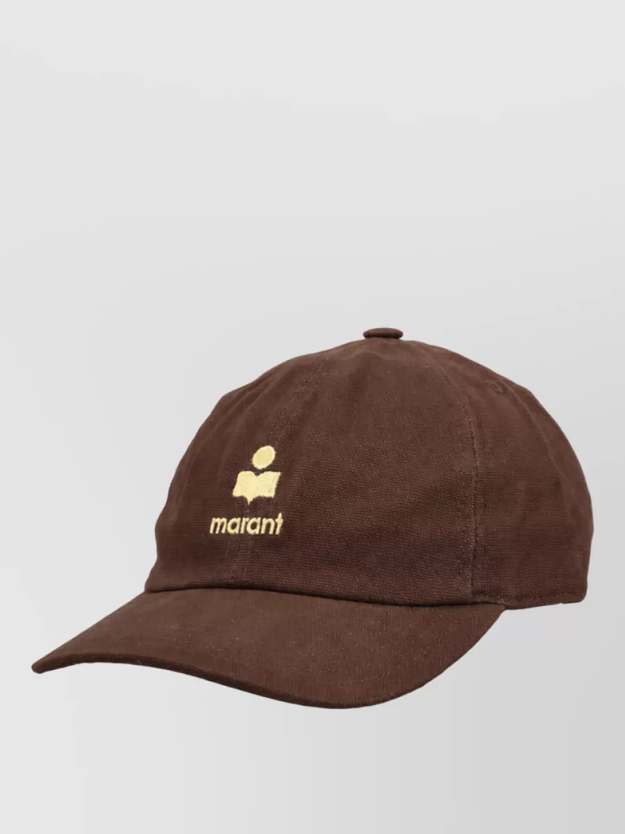 Isabel Marant logo-embroidered cotton cap