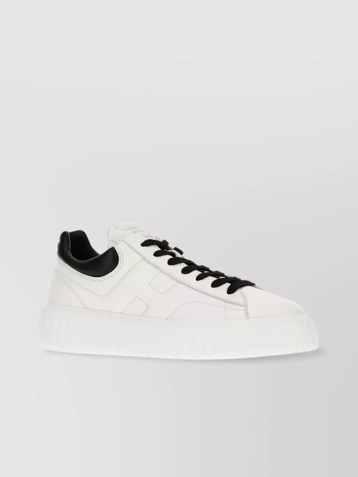 Hogan H-Stripes Nappa Leather Sneakers