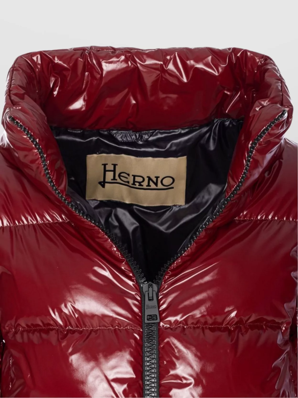 Herno Bomber Style Jacket High Collar