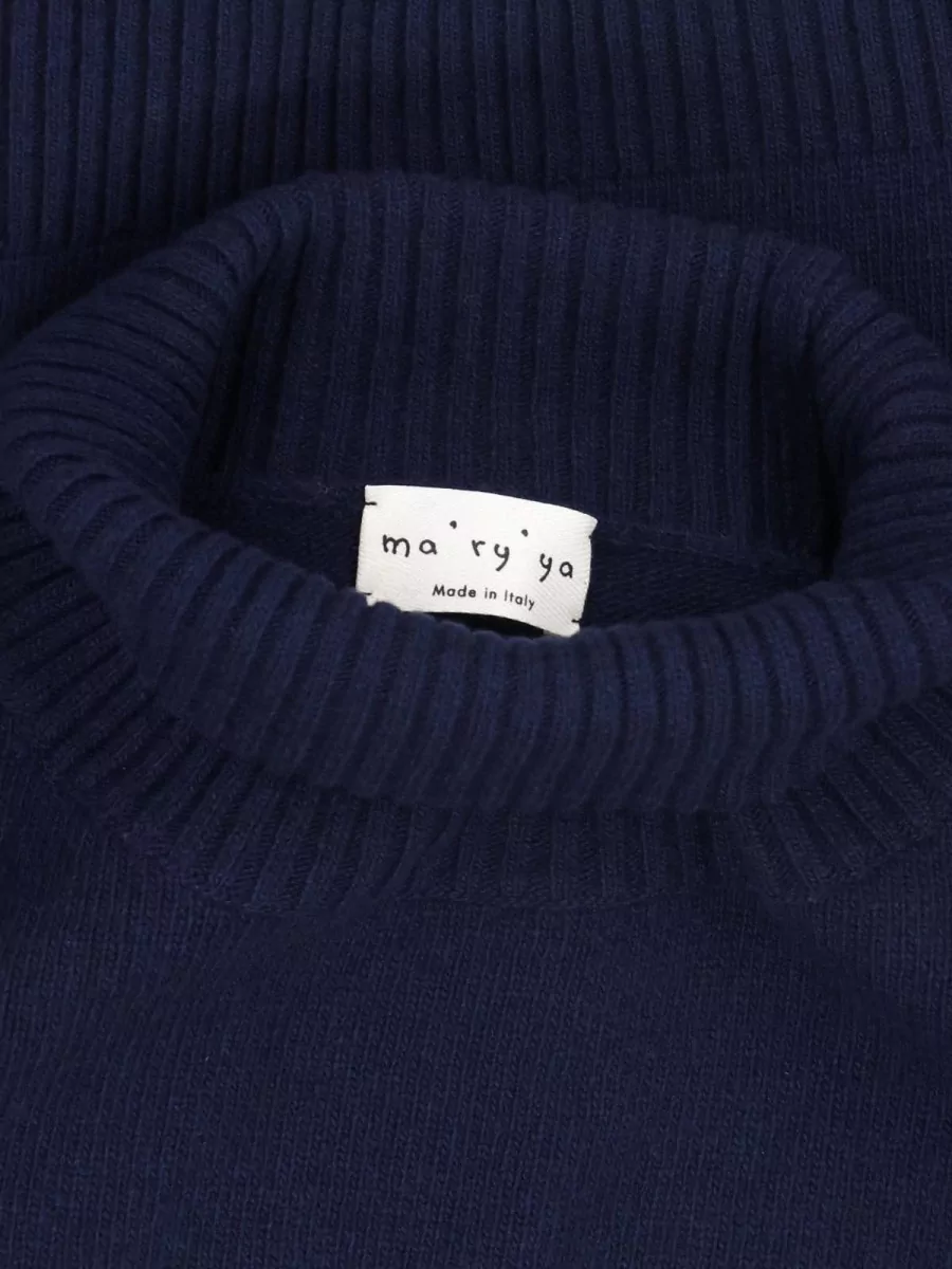 Ma'ry'ya Cashmere-Blend Crewneck Sweatshirt