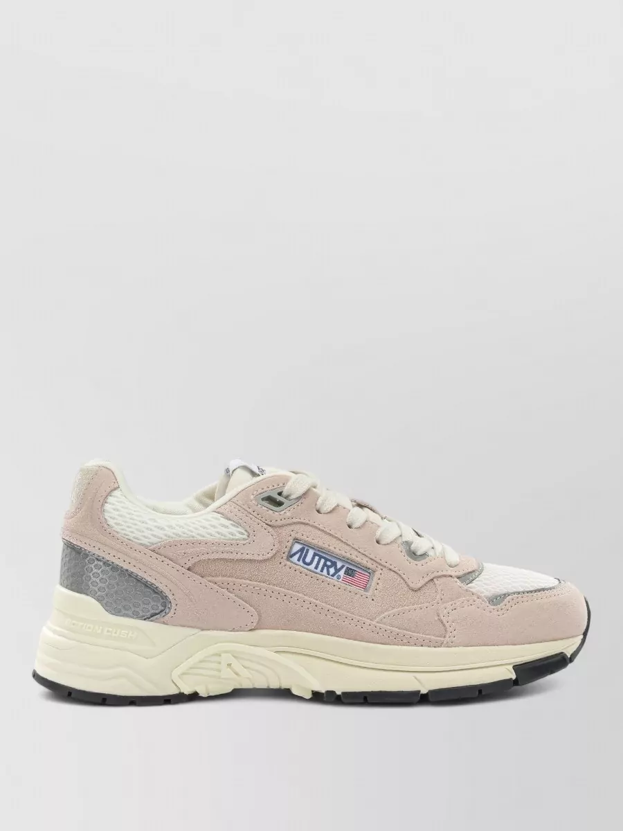 Autry Leather Hyperway Low-Top Sneakers