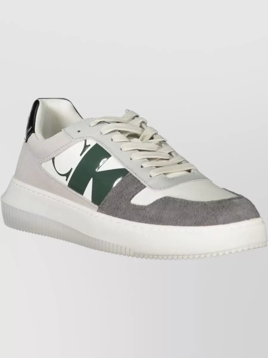 Calvin Klein Leather Low-Top Sneakers