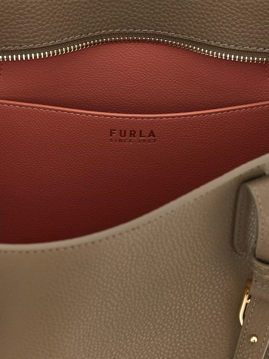 Furla Ava M Leather Shoulder Bag