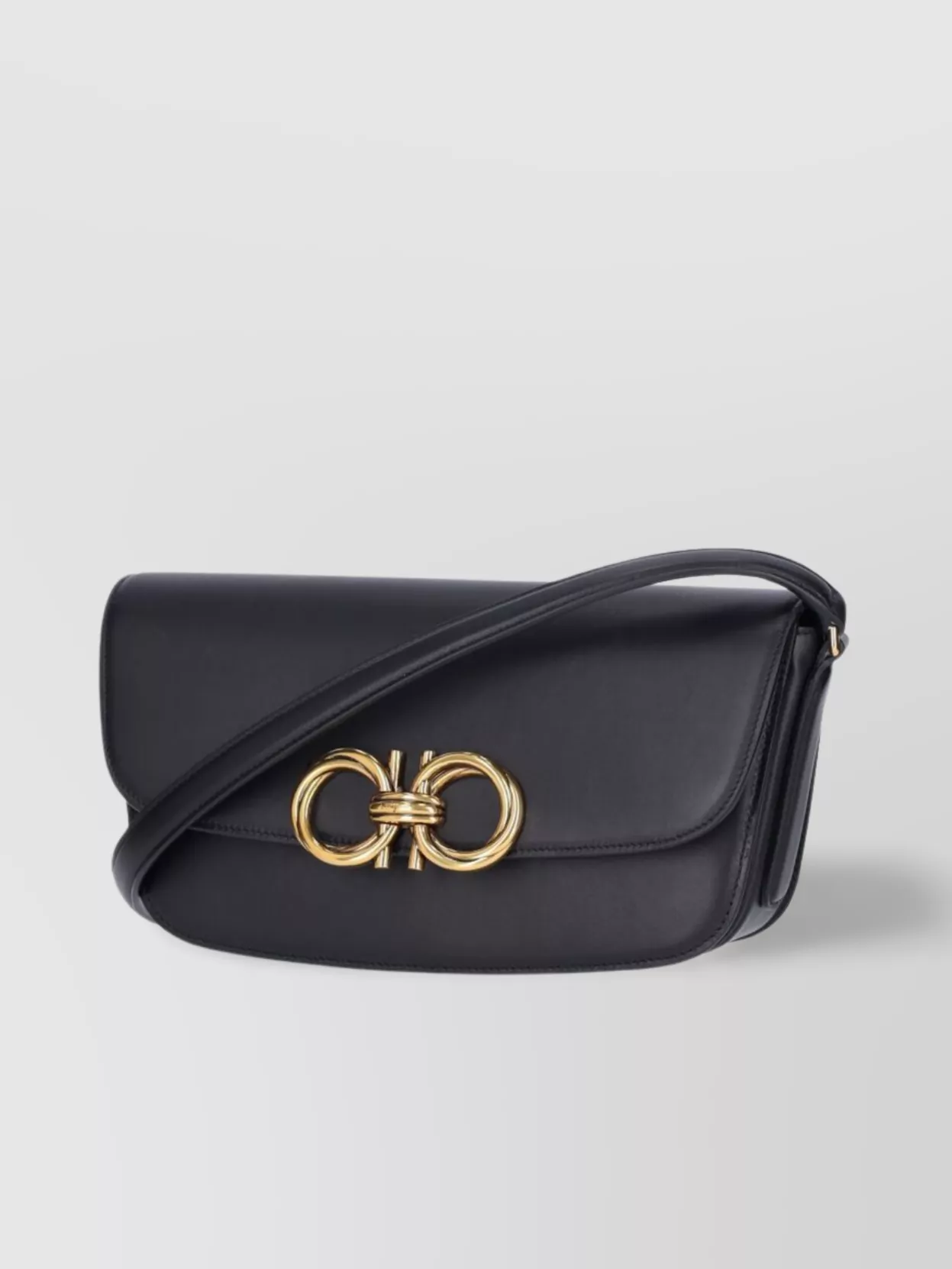 Ferragamo Adjustable Strap Gold-tone Hardware In Blue