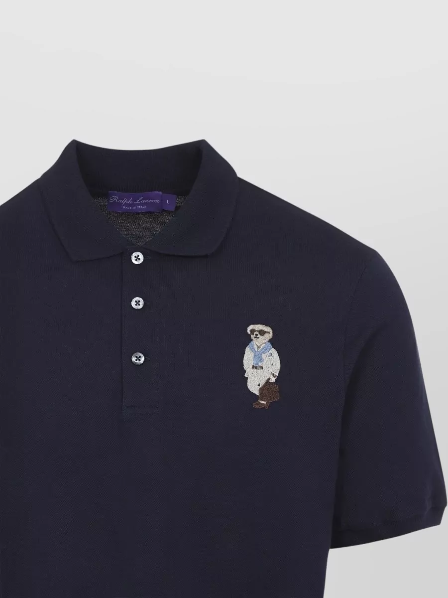Ralph Lauren Purple Label Cotton Cashmere Regular-Fit Polo Shirt