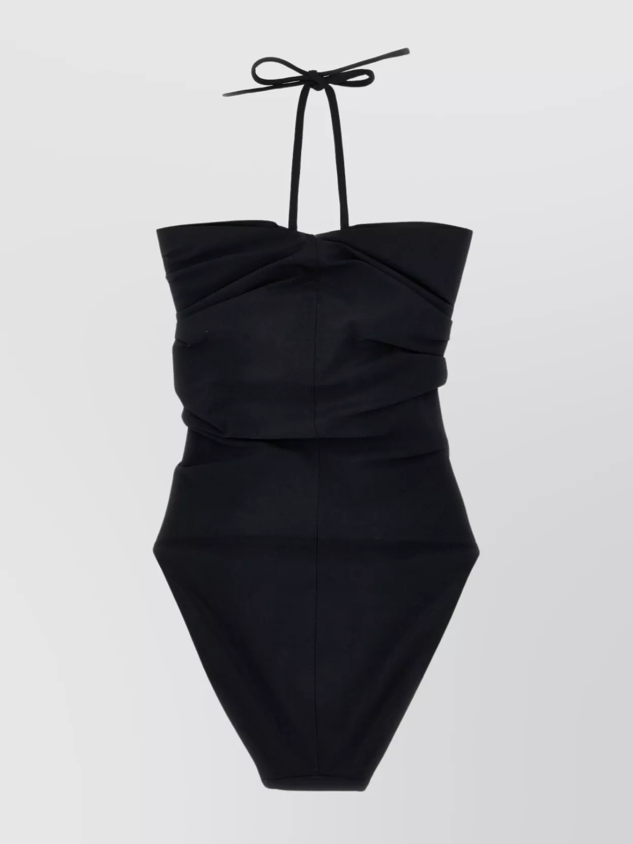 Rick Owens 'bather Prong' One-piece Swimsuit In Black