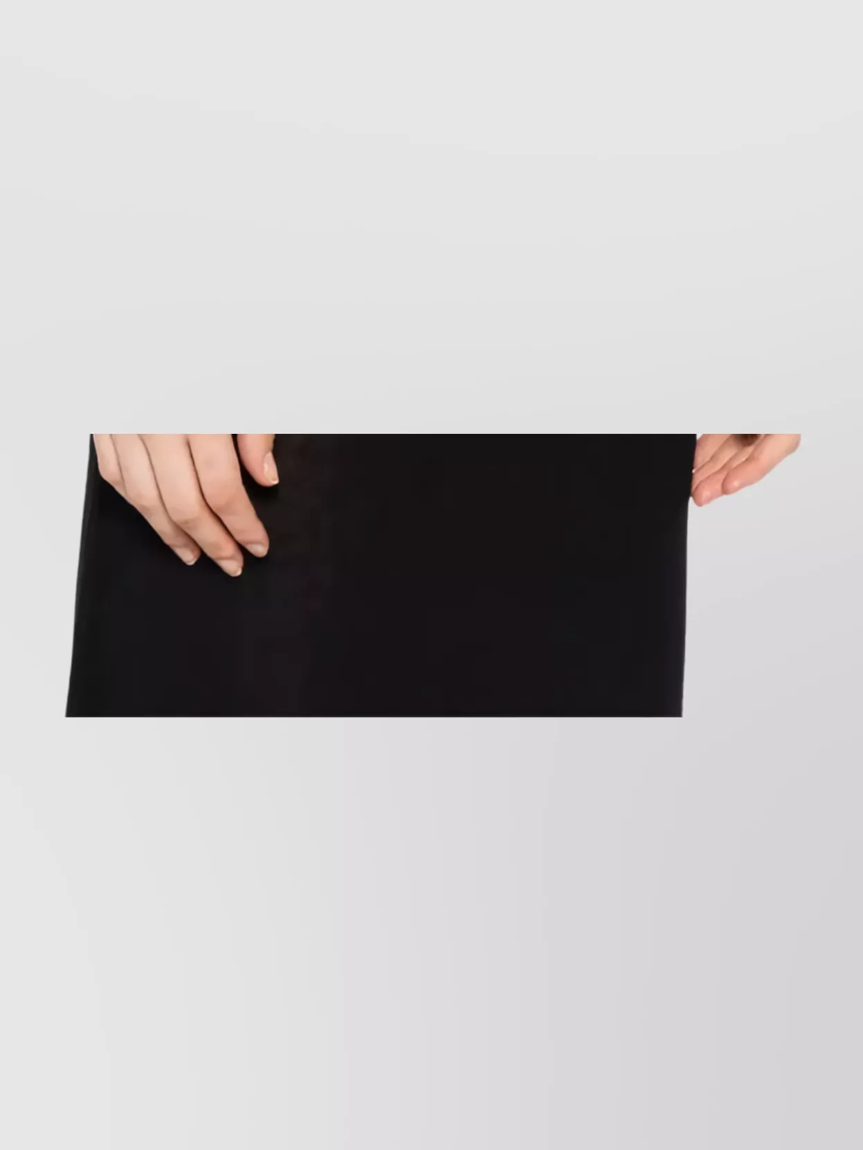 Totême Toteme Knitted Bandeau Top In Black