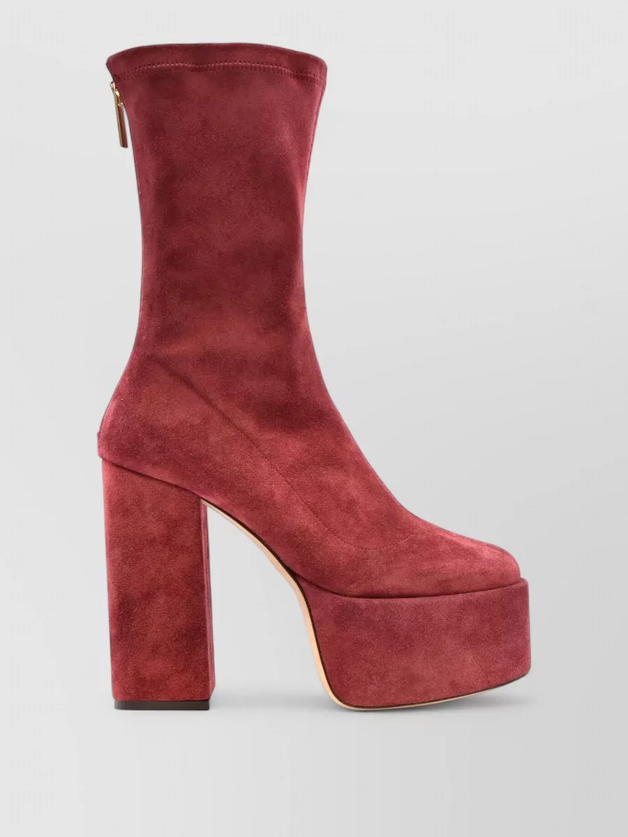 Paris Texas Suede Leather Ankle Boots