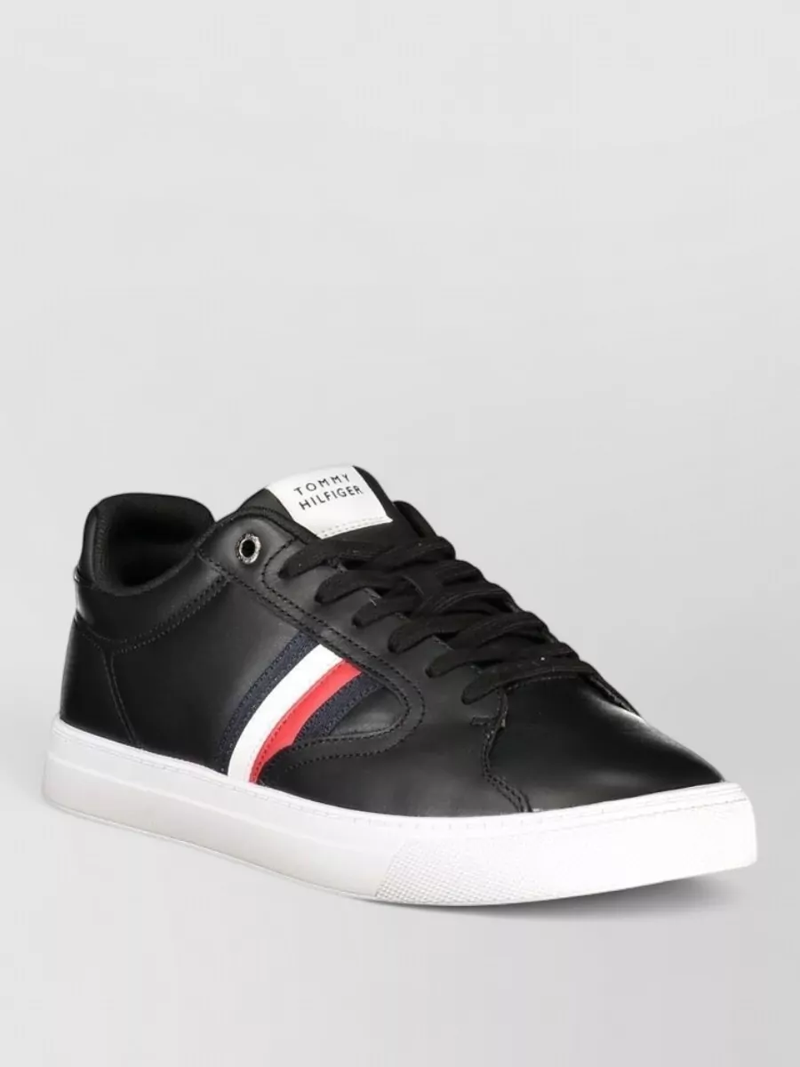 Tommy Hilfiger leather lace-up sneakers