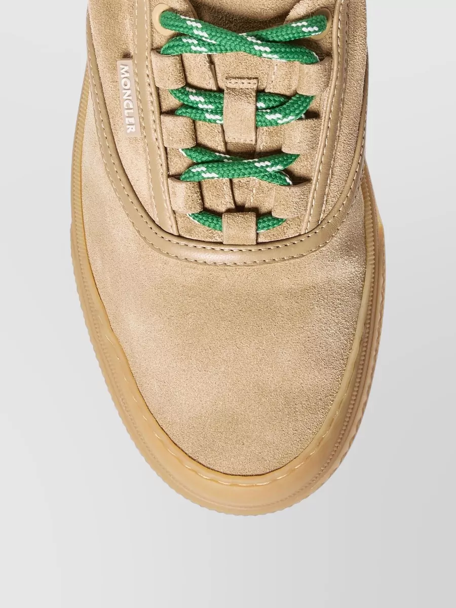 Moncler Vera Leisure Sneakers Suede Upper Laces