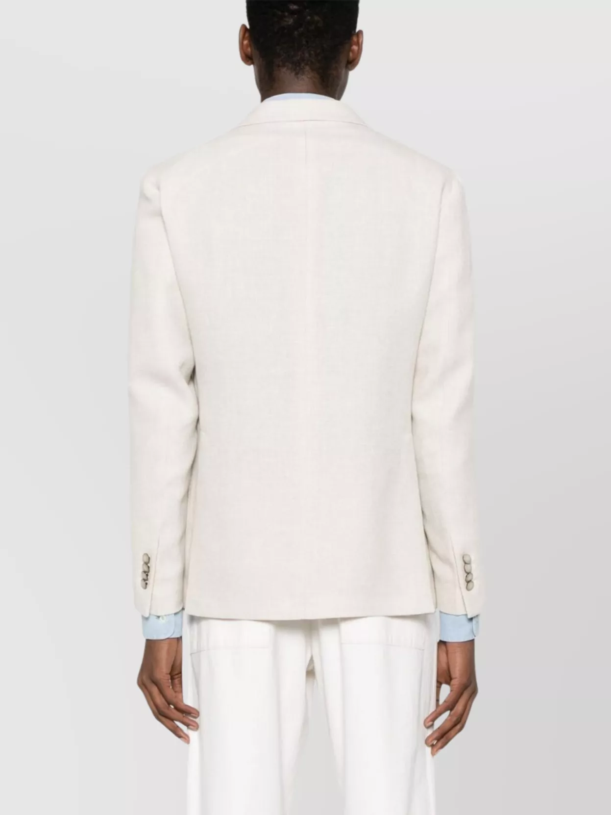 TAGLIATORE SINGLE-BREASTED JACKET WITH FRONT POCKETS