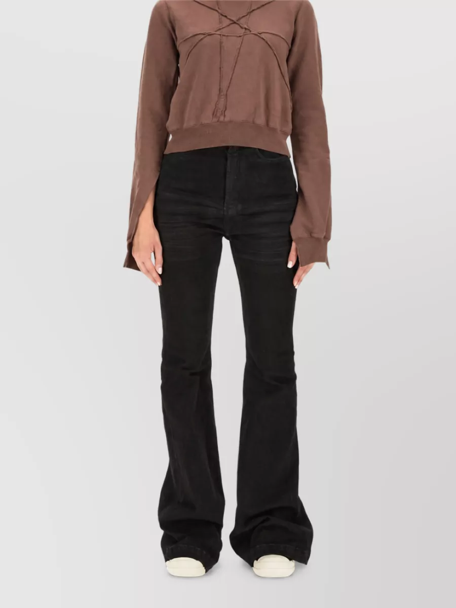 Rick Owens Drkshdw Cropped Sweatshirt