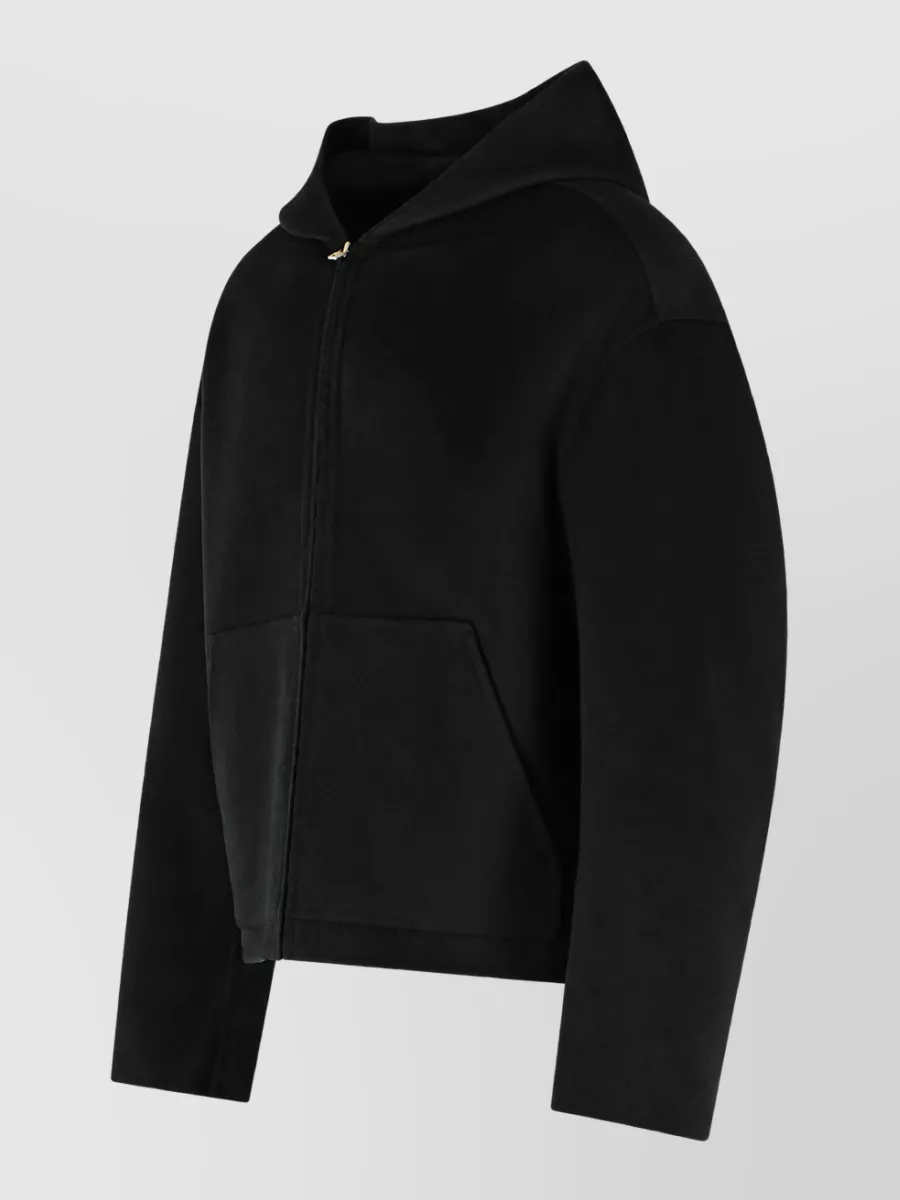 Acne Studios Cashmere Blend Hooded Jacket