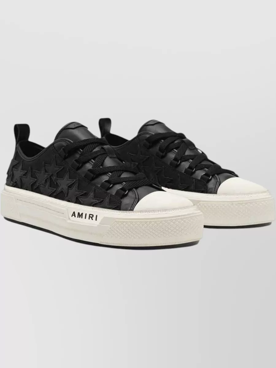 Amiri Star-Patch Low-Top Sneakers