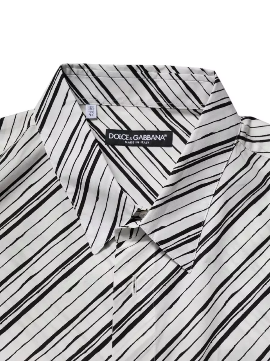 Dolce&Gabbana Striped Long Sleeve Shirt