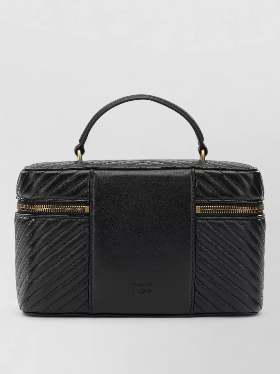 Pinko Love Bag Leather Vanity Case
