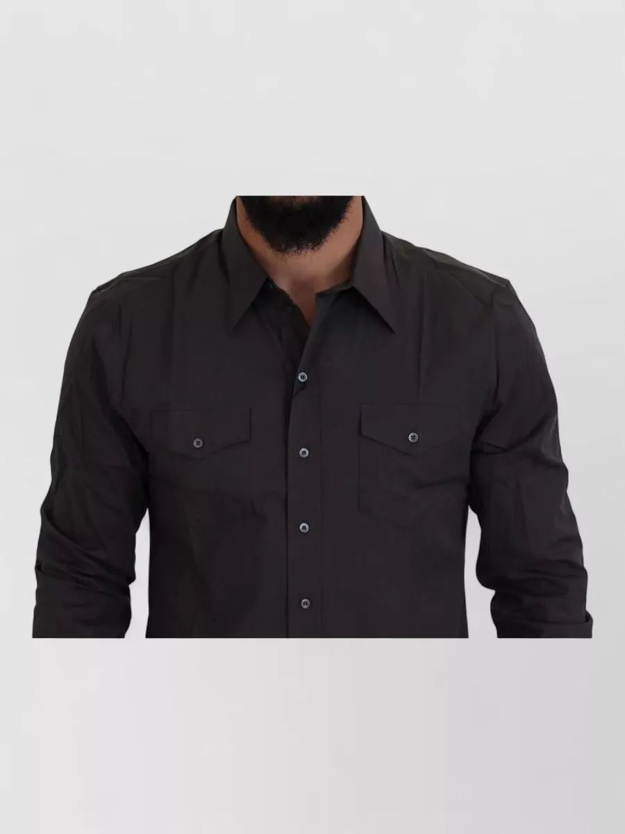 Dolce&Gabbana Stretch Slim Fit Dress Shirt