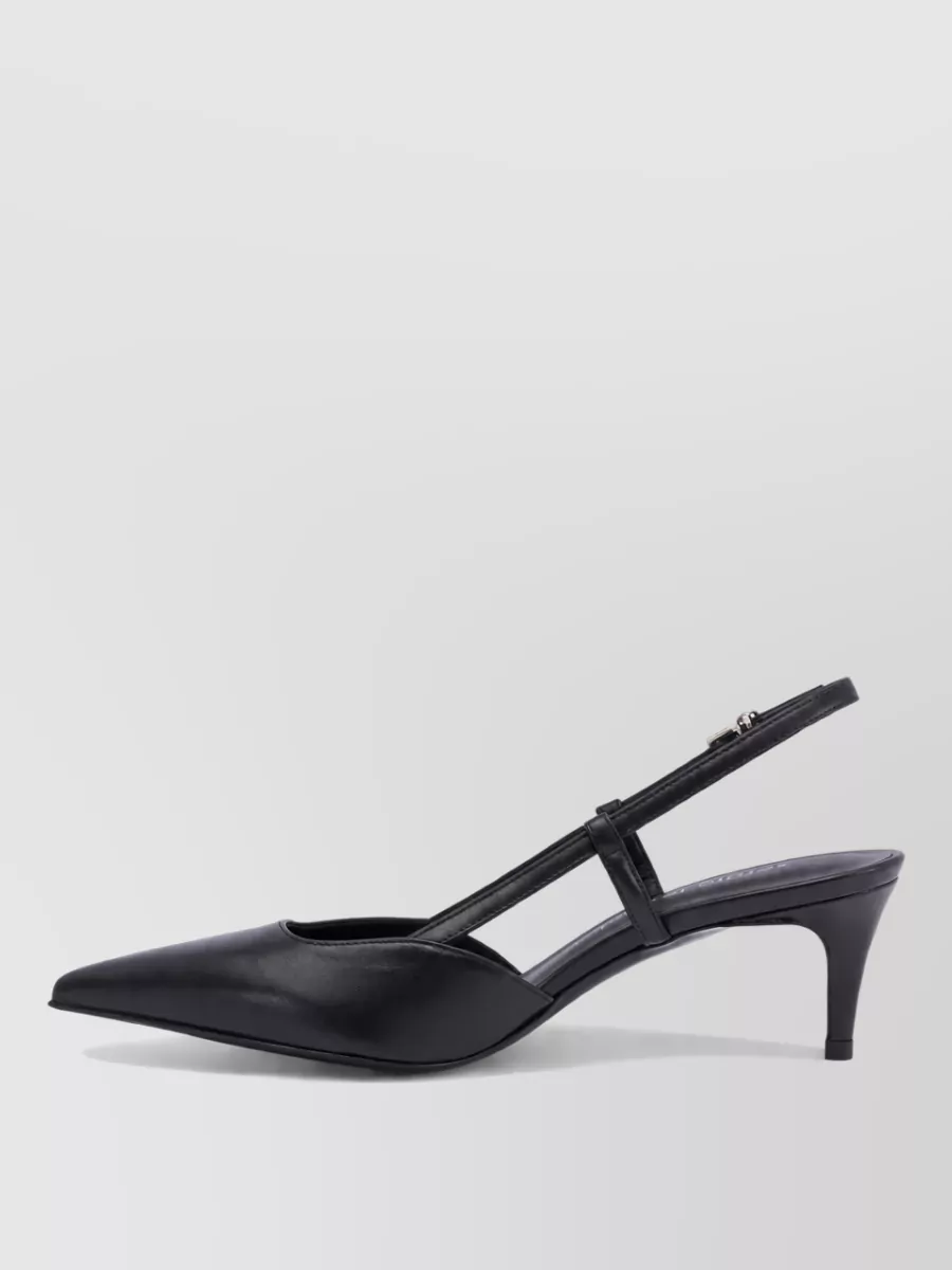 Sergio Levantesi Leather Slingback Pumps