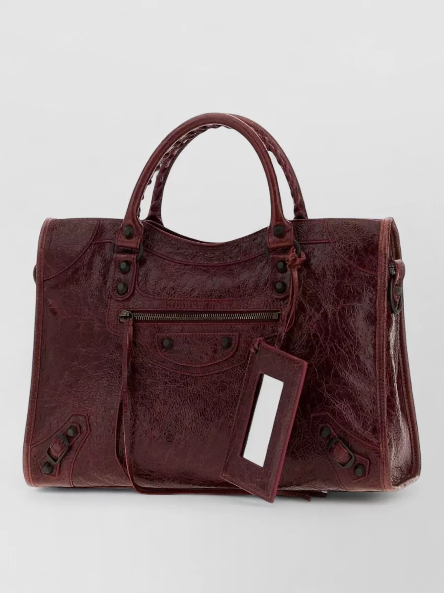 Balenciaga le city medium leather tote bag