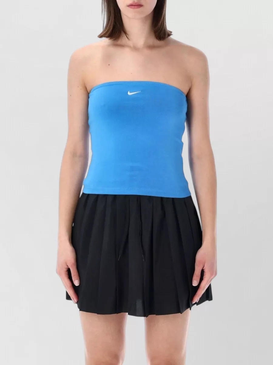 Nike stretch strapless bandeau top