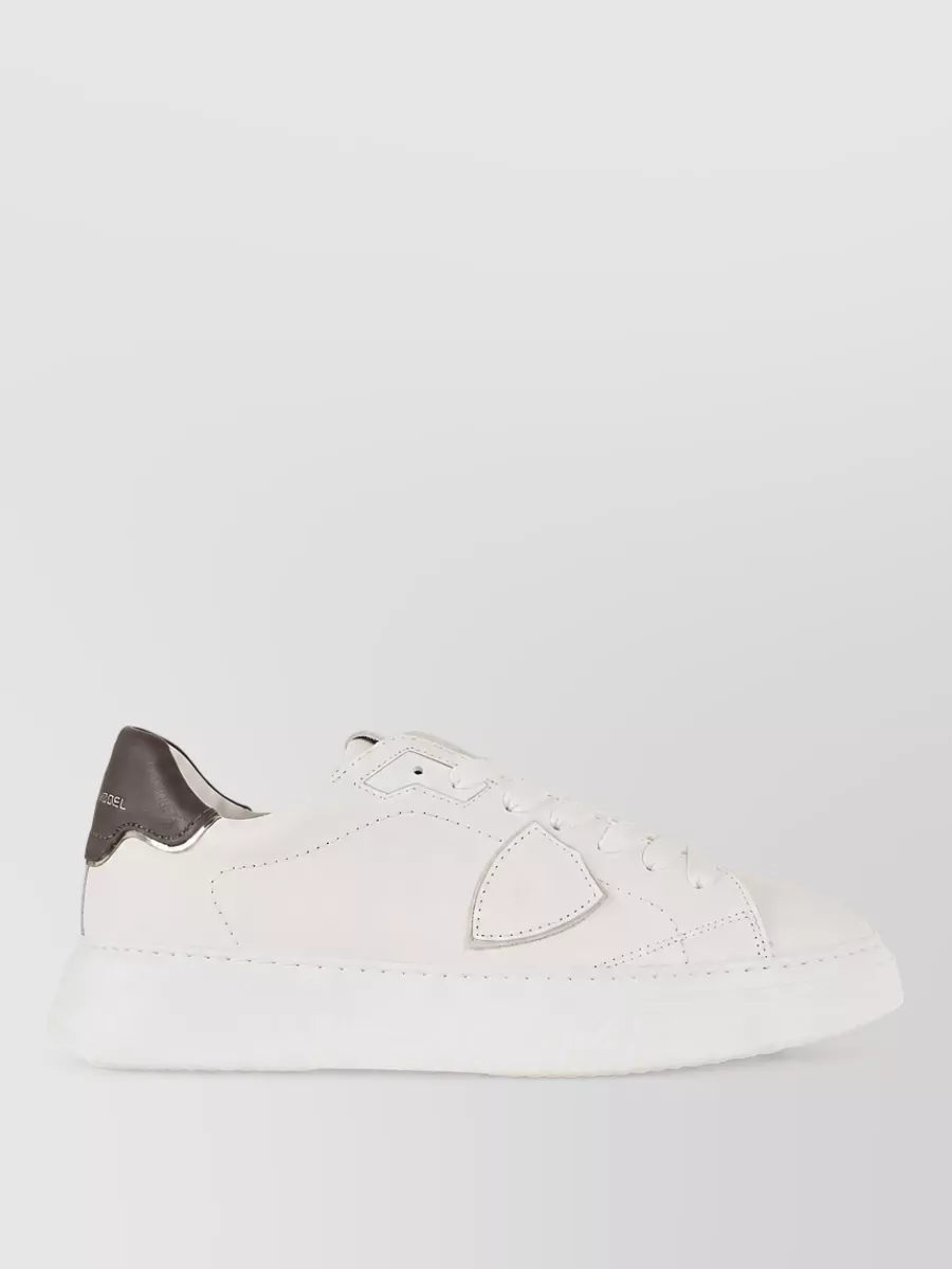 Philippe Model leather lace-up shoes