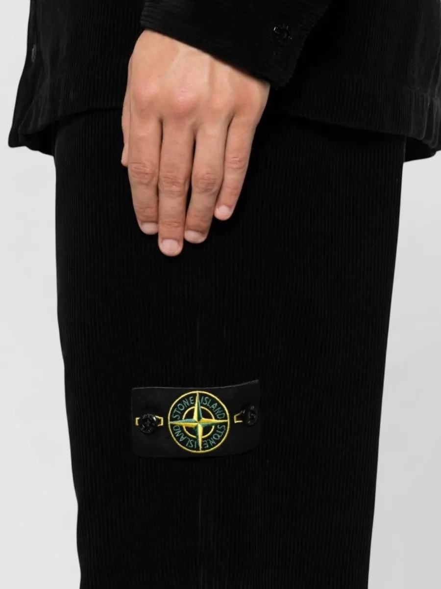 Stone Island Corduroy Straight-Leg Trousers