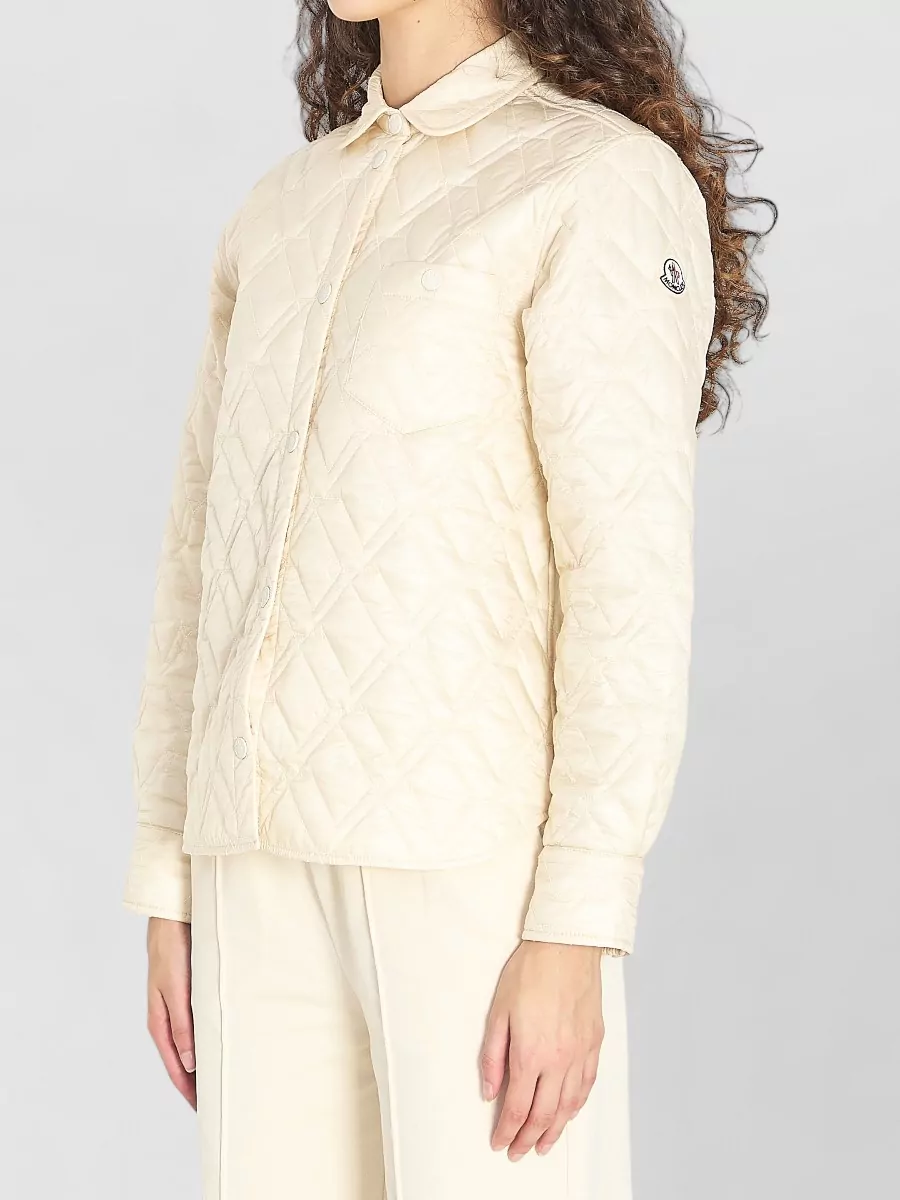 Moncler Quilted Padded Shirt Jacket