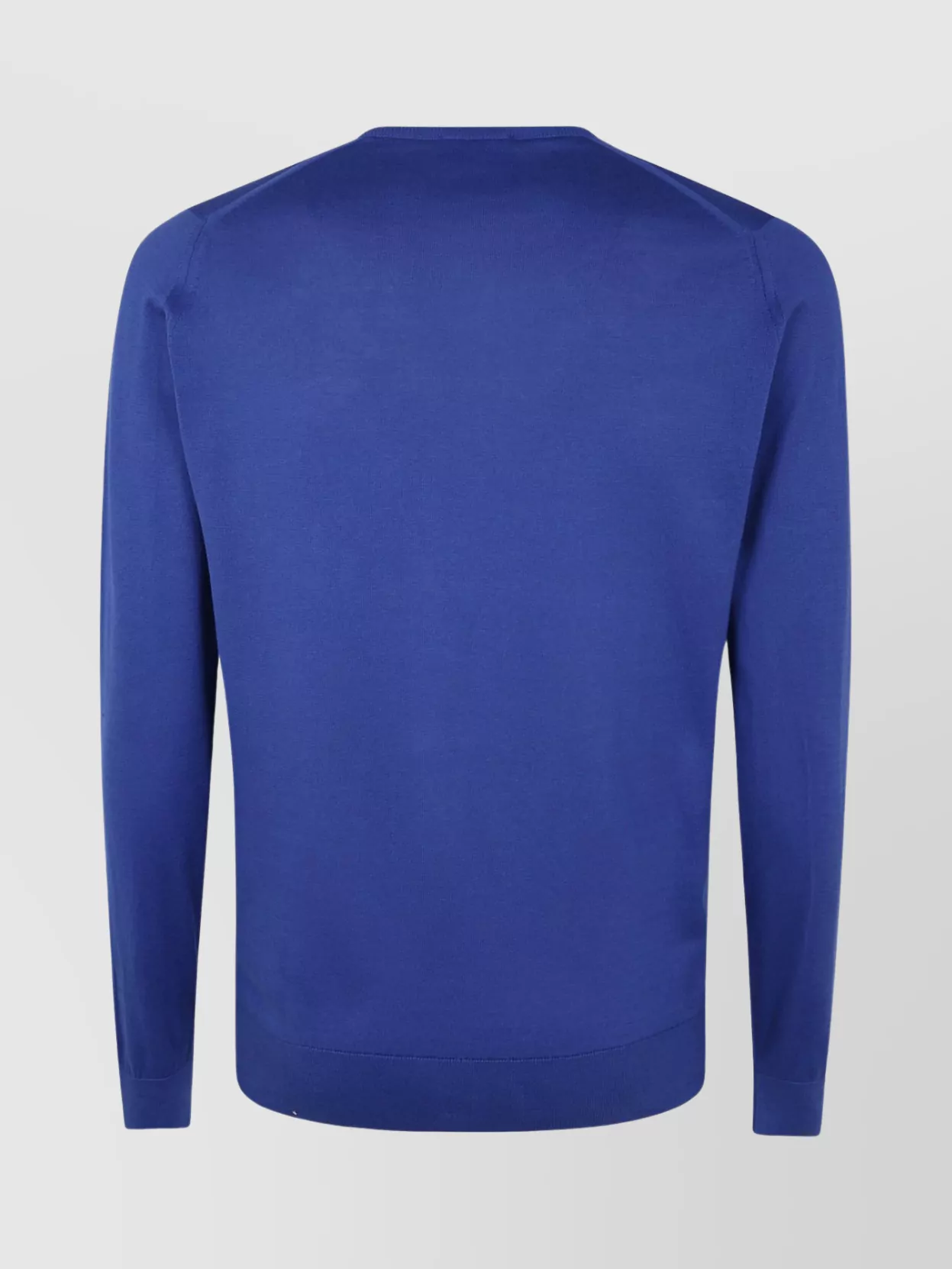 John Smedley Hatfield Long Sleeves Crewneck Pullover In Blue