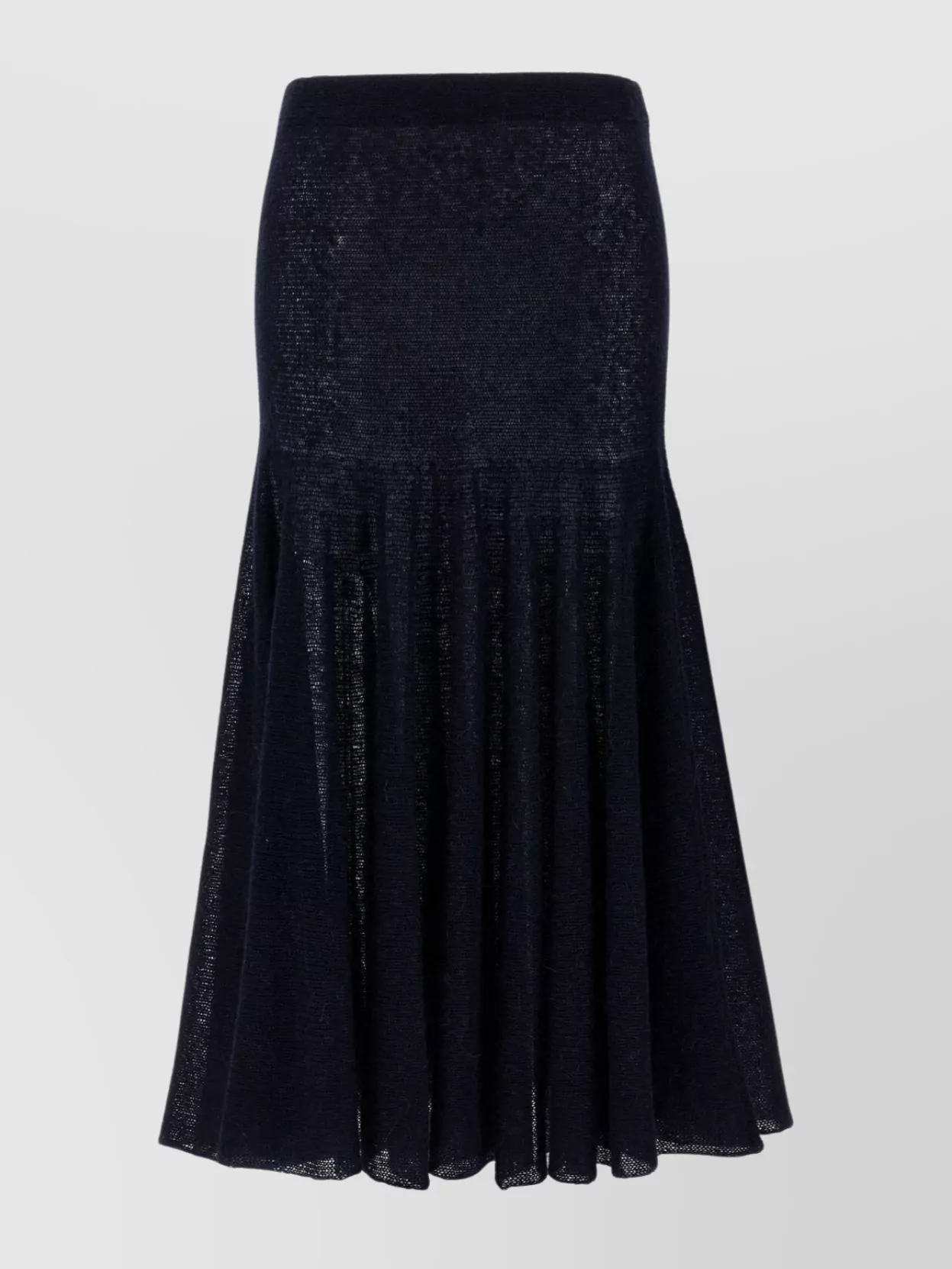 Magda Butrym Knitwear 16 Skirt Elastic Waistband In Blue
