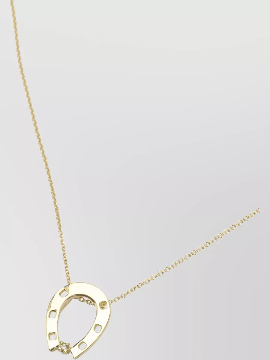 Aliita Brass Pendant Necklace