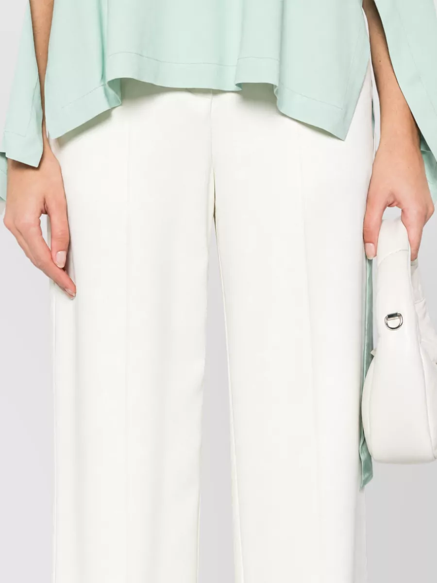 Erika Cavallini Cady Cropped Wide-Leg Trousers