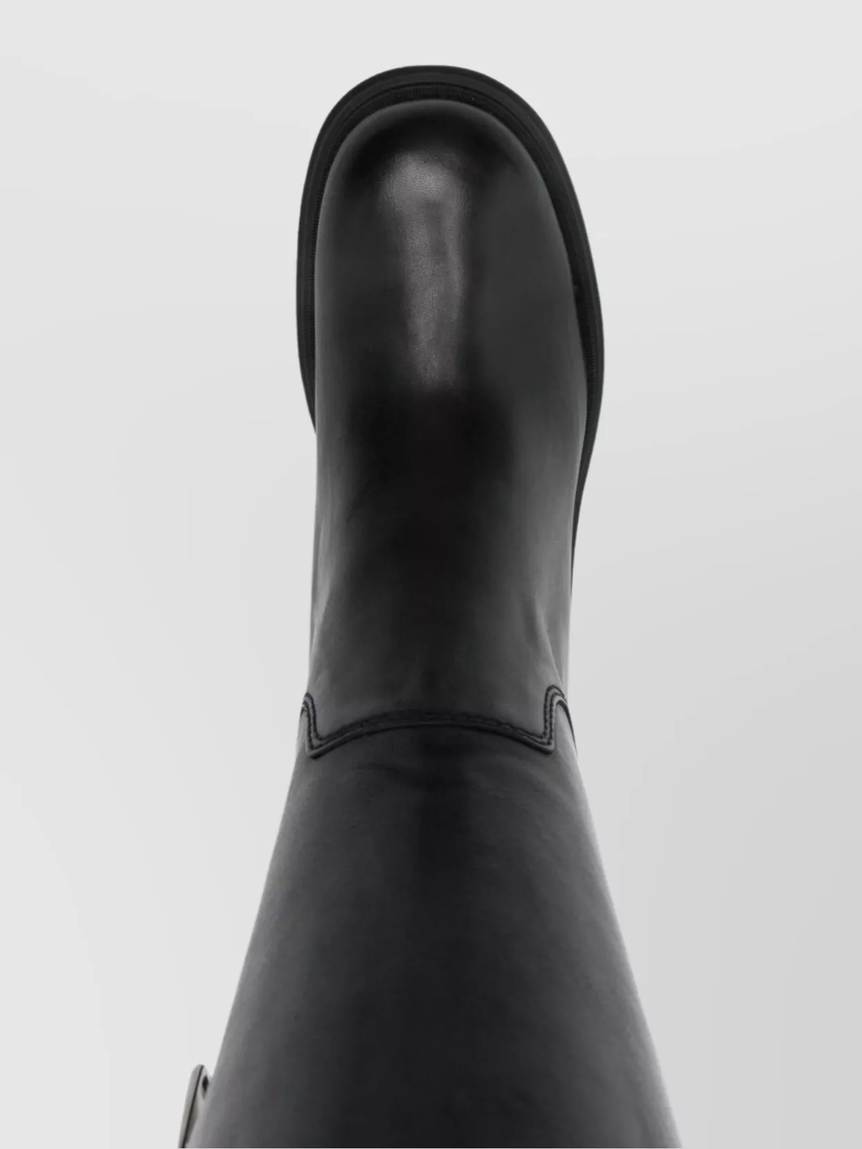 Hogan Knee-High Boots With Chunky Sole And Pull Tab