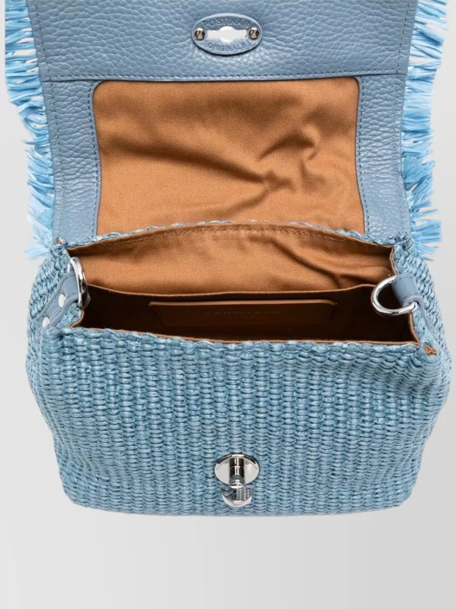 Zanellato Leather Fringe Shoulder Bag