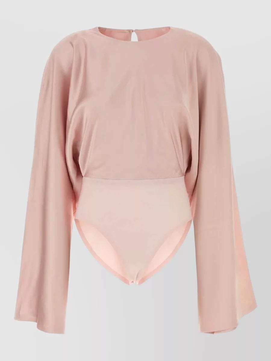 Norma Kamali satin bodysuit
