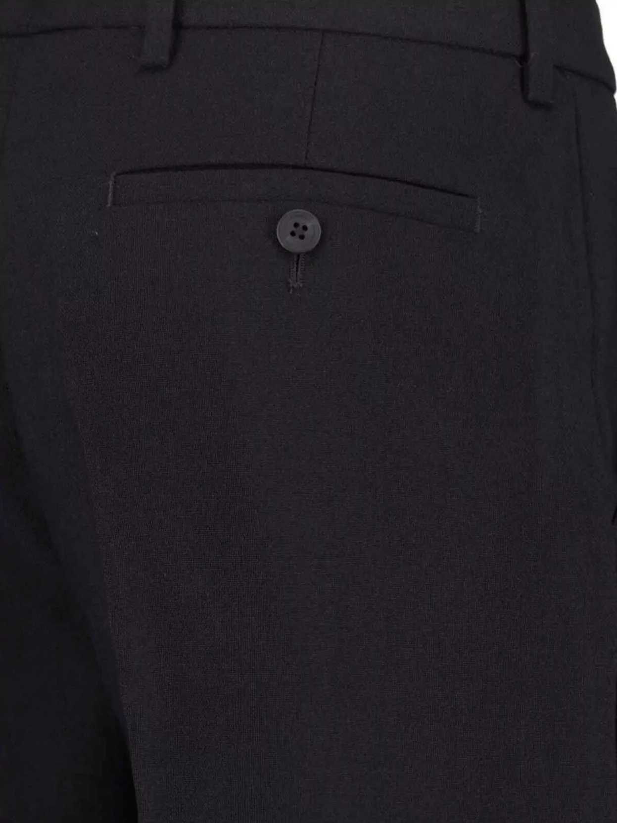 Rick Owens Straight Trousers With Belt Loops And Buttoned Back Pocket In Multi
