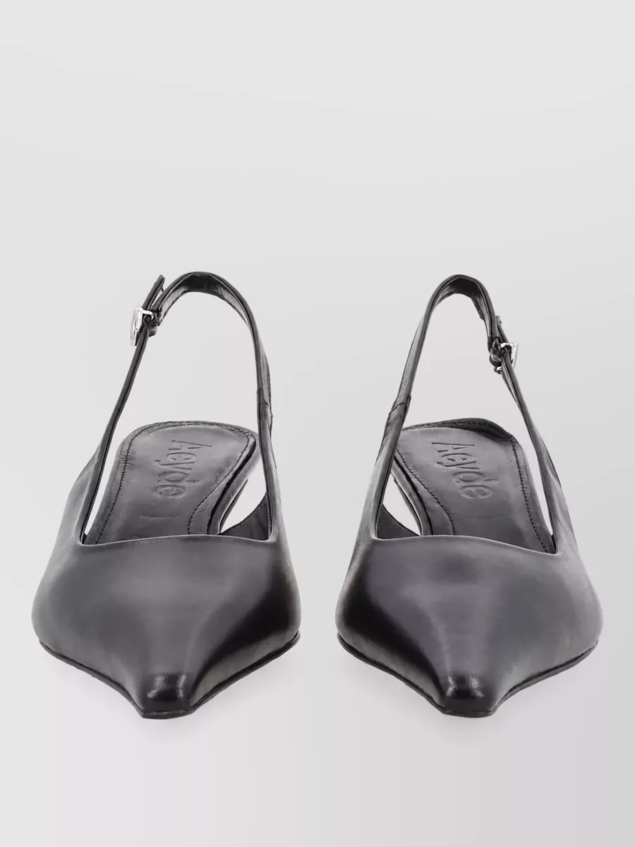 Aeyde leather mules