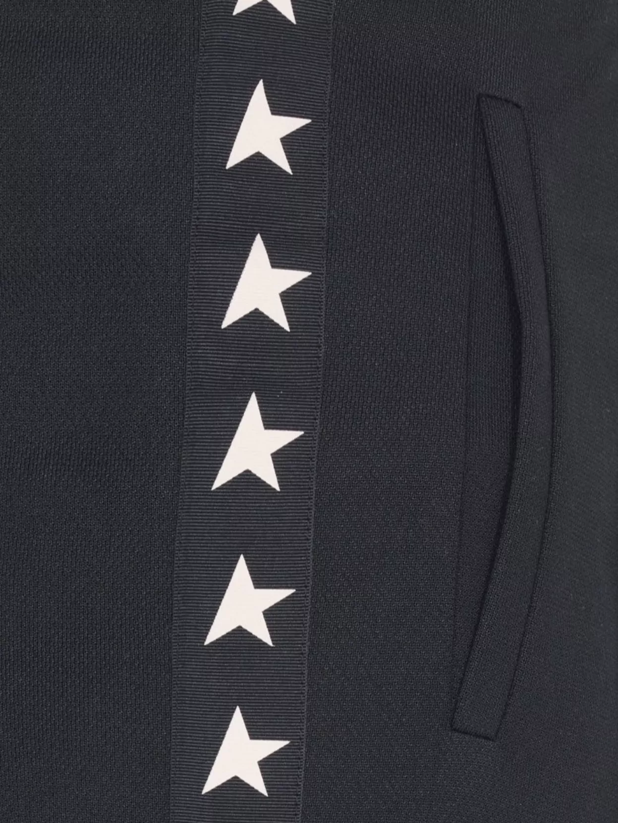 Golden Goose Man's Straight Trousers Star Pattern