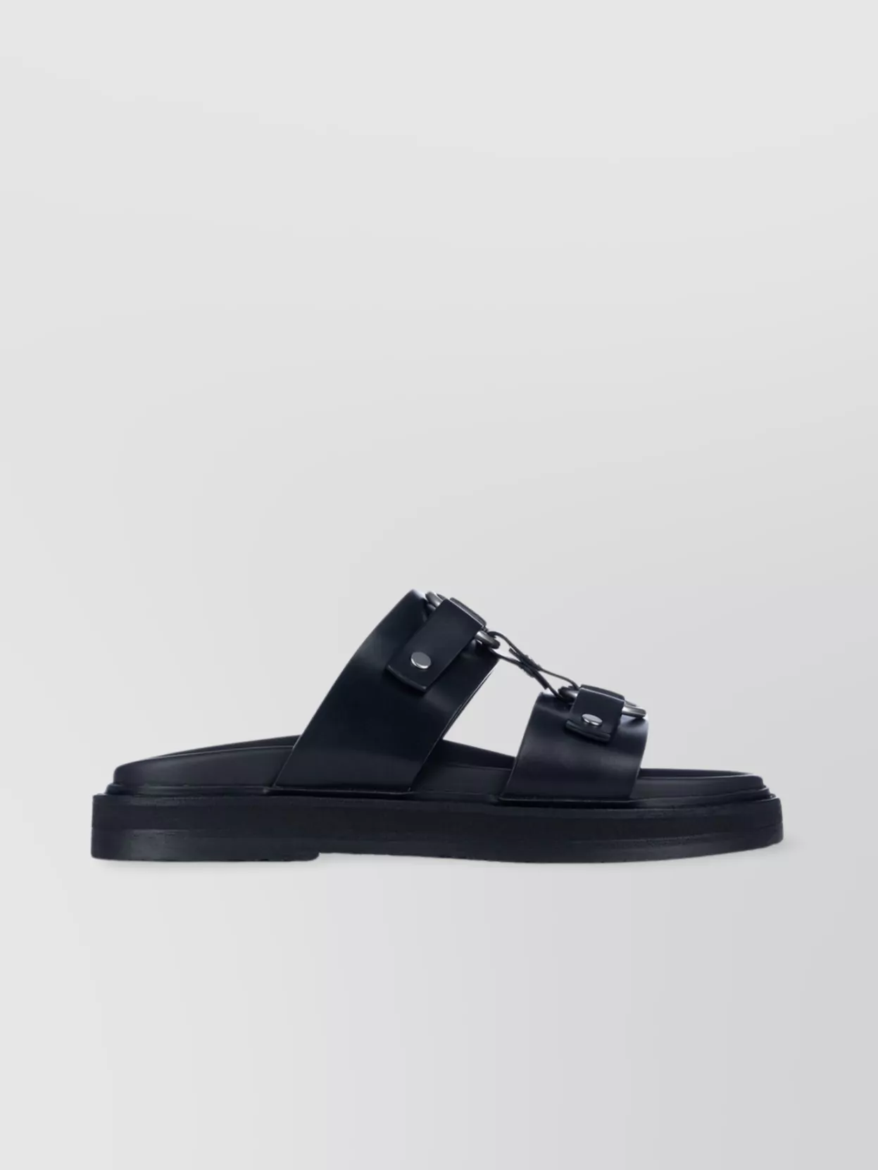 Celine Toe Open Flat Sole Metal Hardware