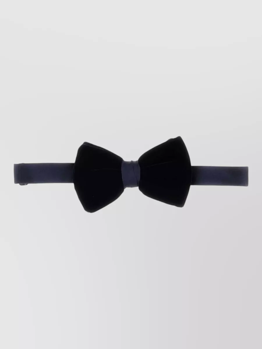 Giorgio Armani velvet bow tie
